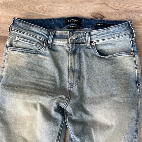 PacSun light wash skinny jeans 34x32 - Picture 2 of 6